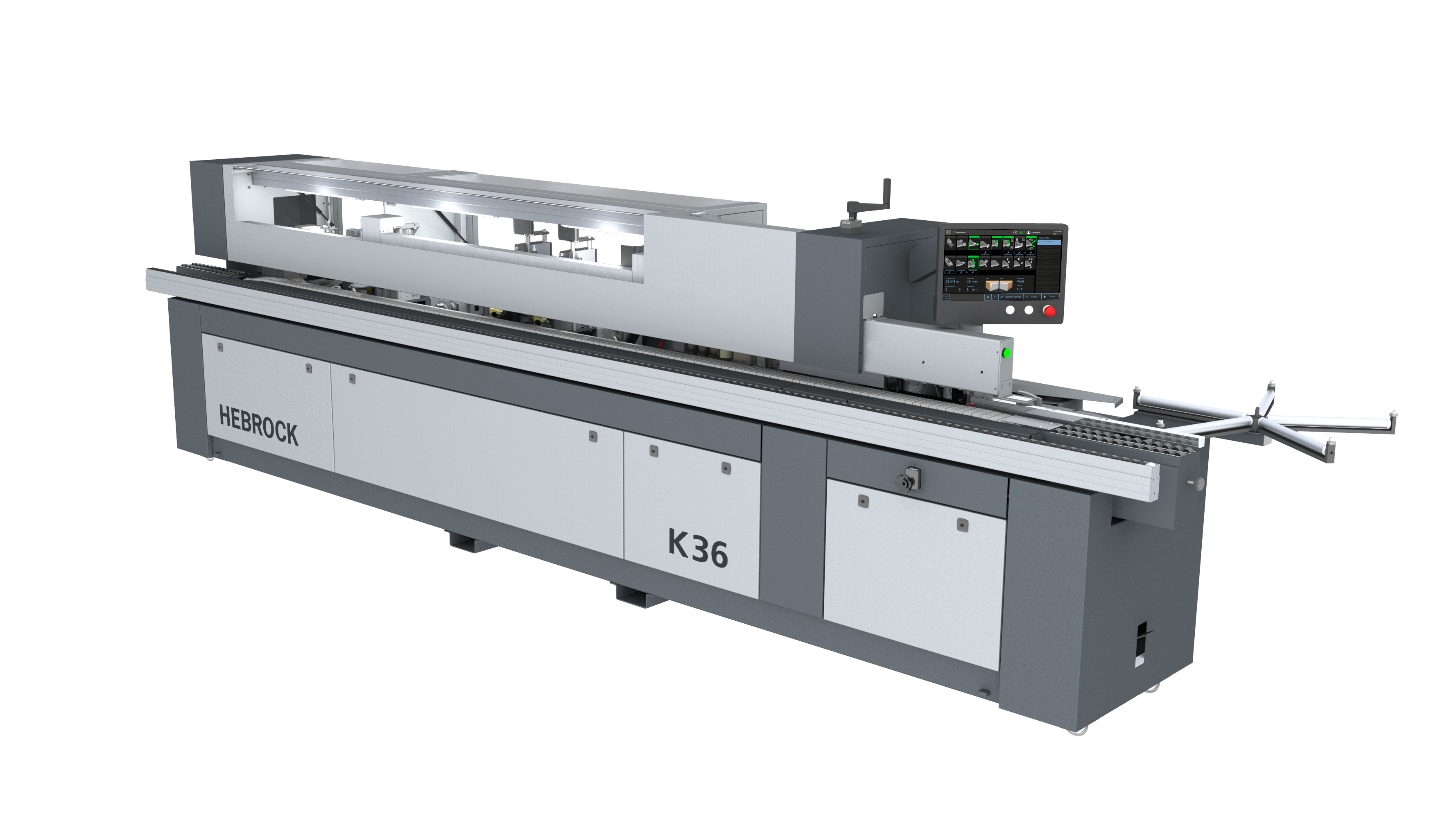 Houtbewerkingsmachine Hebrock kantenlijmer